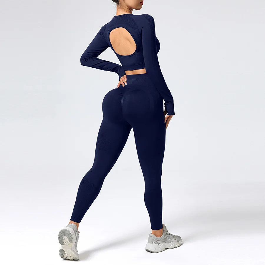 MOBODY Long Sleeve Two Piece Set