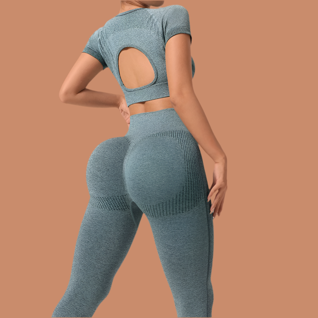 MOBODY Short Sleeve Two Piece Set