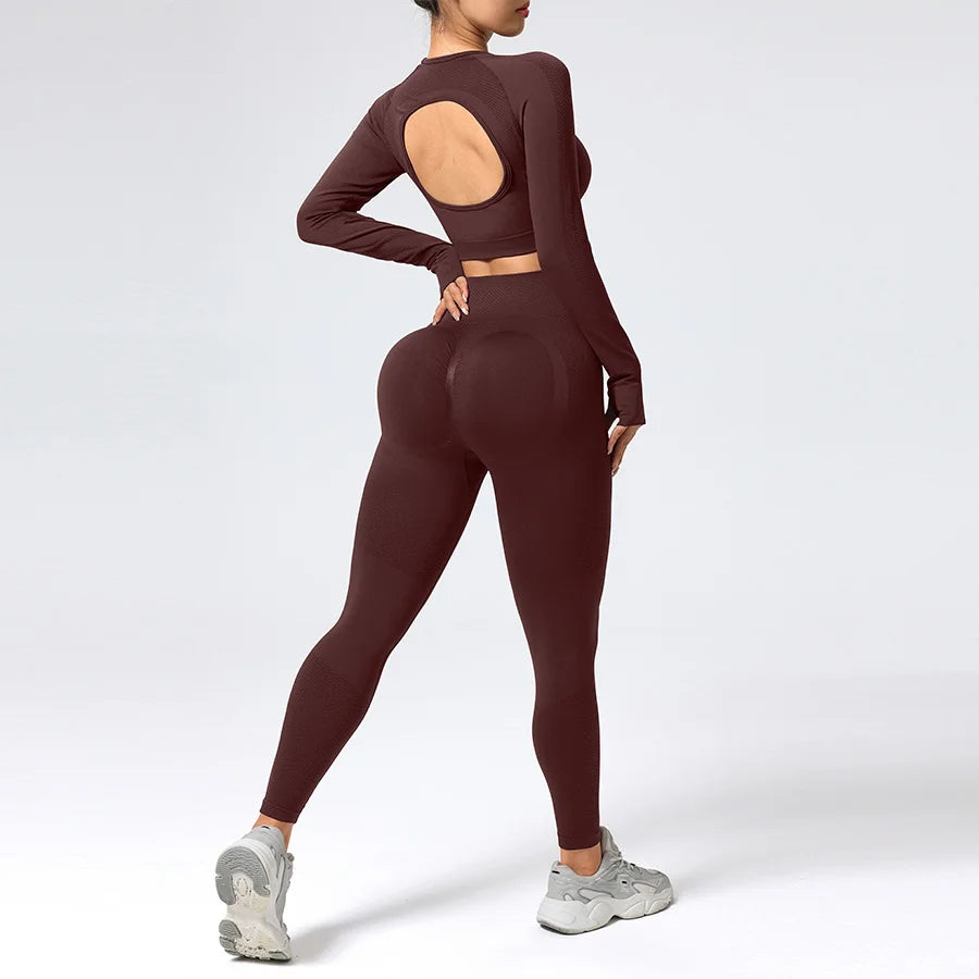 MOBODY Long Sleeve Two Piece Set