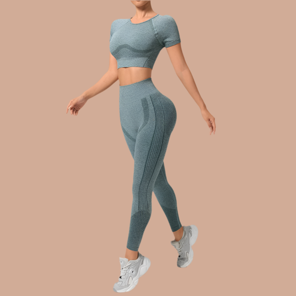 MOBODY Short Sleeve Two Piece Set