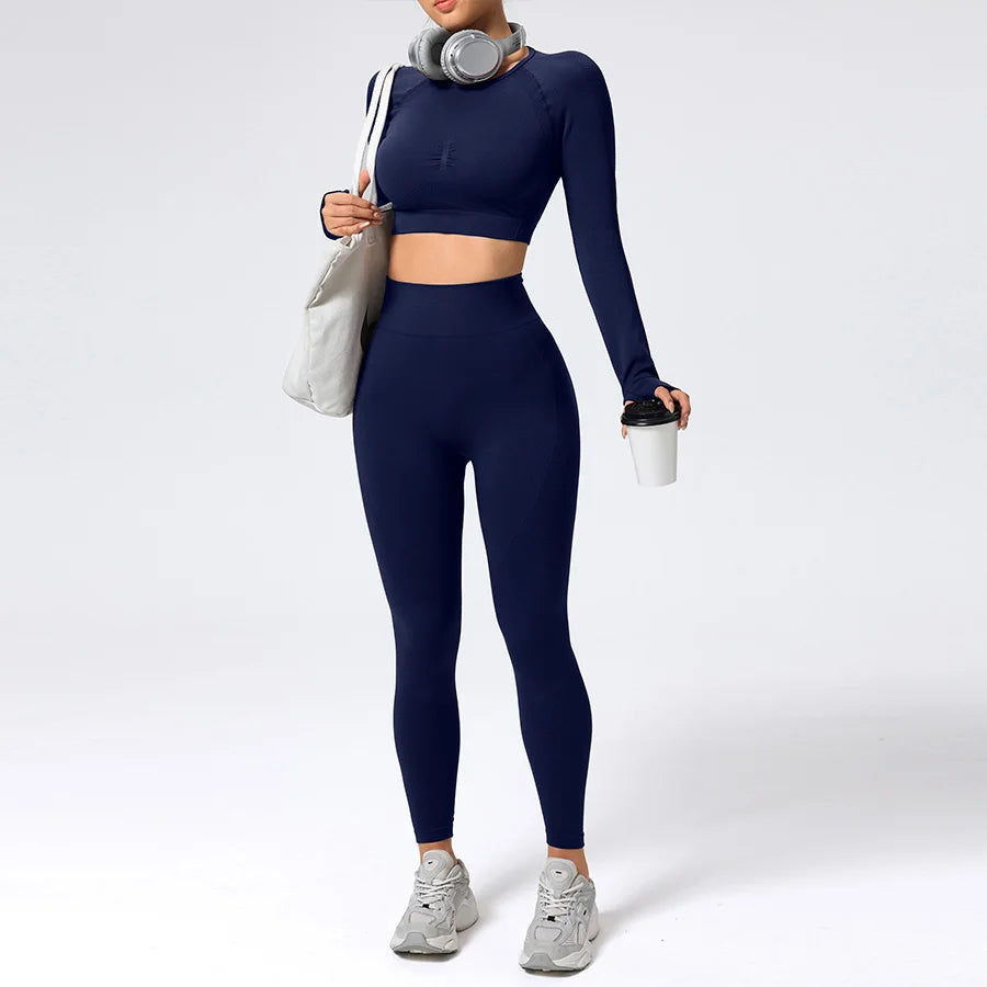 MOBODY Long Sleeve Two Piece Set