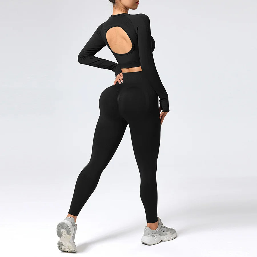 MOBODY Long Sleeve Two Piece Set