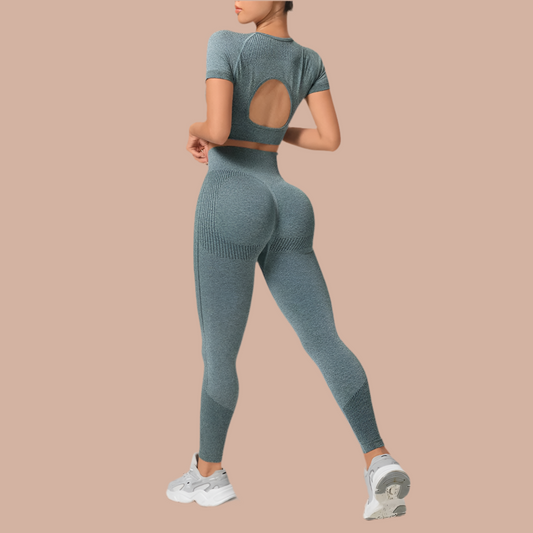 MOBODY Short Sleeve Two Piece Set